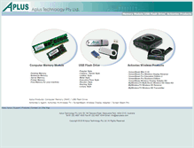 Tablet Screenshot of aplustecs.com